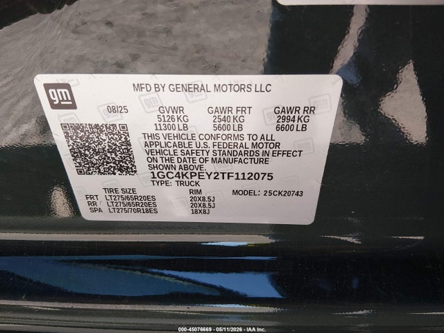 Chevrolet Silverado 2500 , Standard Bed, Ltz, 4wd