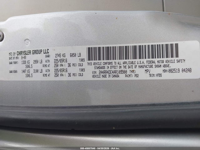 Chrysler Town & Country Lx