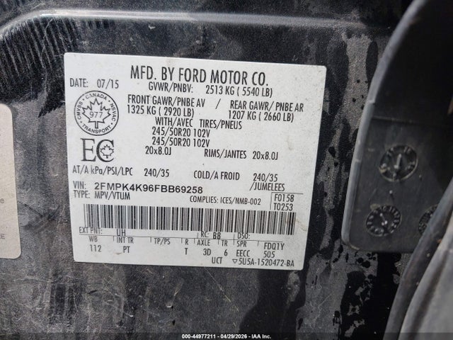 Ford Edge Titanium