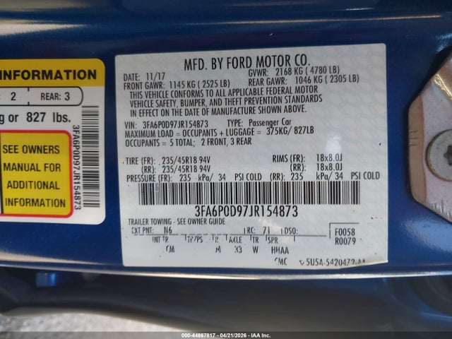 Ford Fusion Titanium