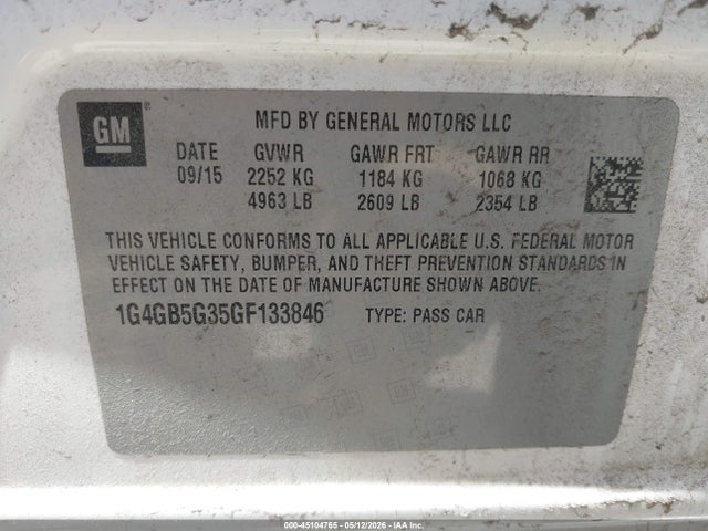 Buick LaCrosse Leather