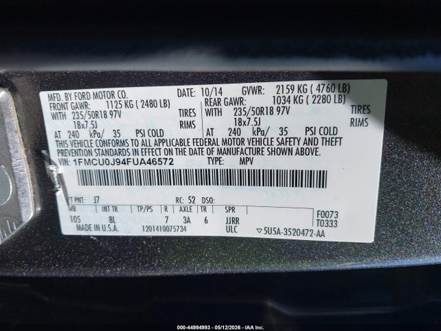 Ford Escape Titanium