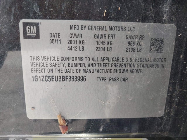 Chevrolet Malibu 1lt