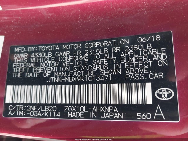 Toyota C-HR Limited