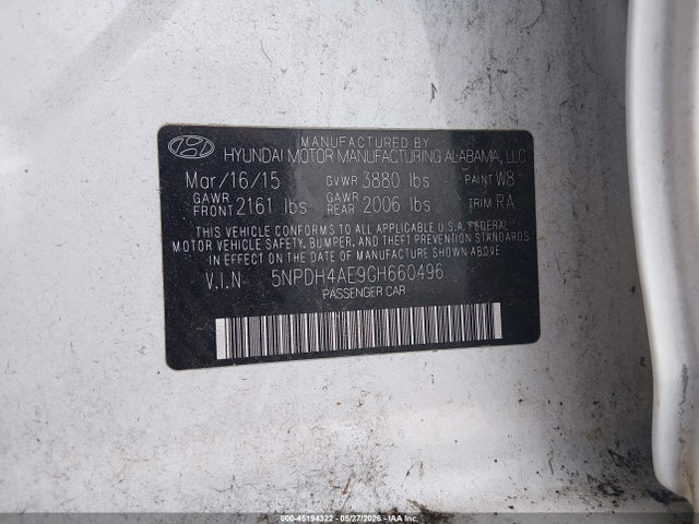 Hyundai ELANTRA Se