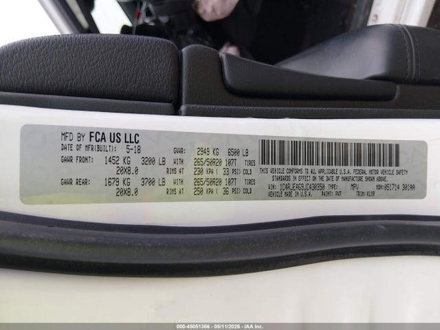 Jeep Grand Cherokee Altitude 4x2