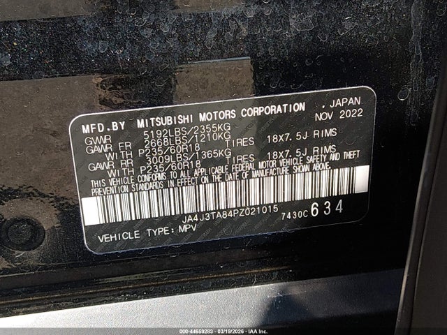 Mitsubishi Outlander Es 2.5 2wd
