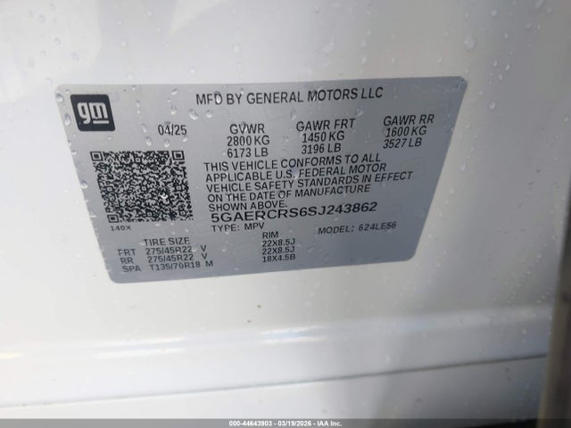 Buick Enclave Avenir Fwd