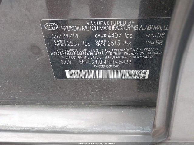 Hyundai SONATA Se