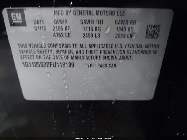 Chevrolet Impala 2lt
