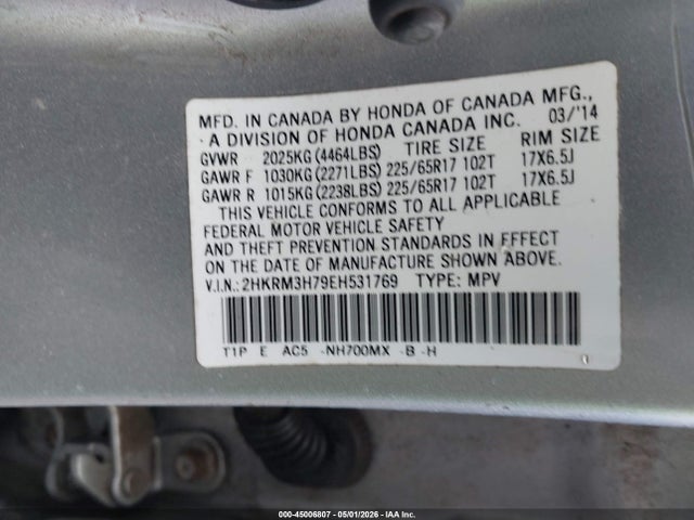 Honda CR-V Ex-l