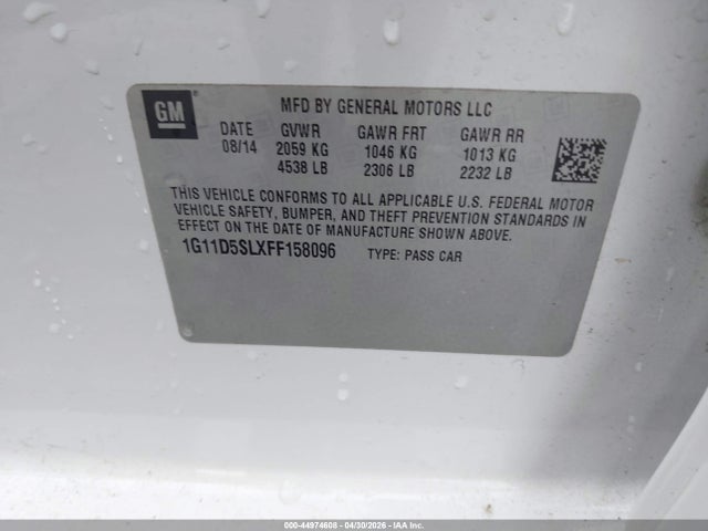 Chevrolet Malibu 2lt