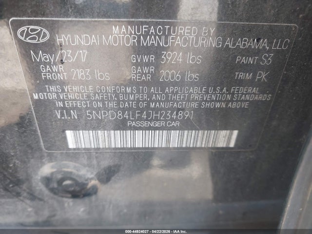 Hyundai ELANTRA Sel