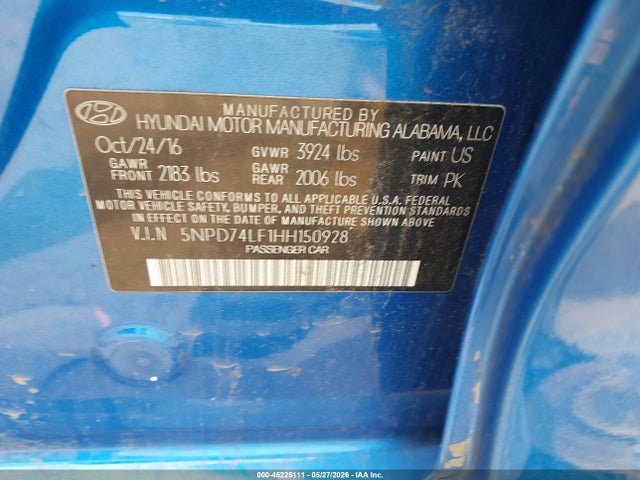 Hyundai ELANTRA Se