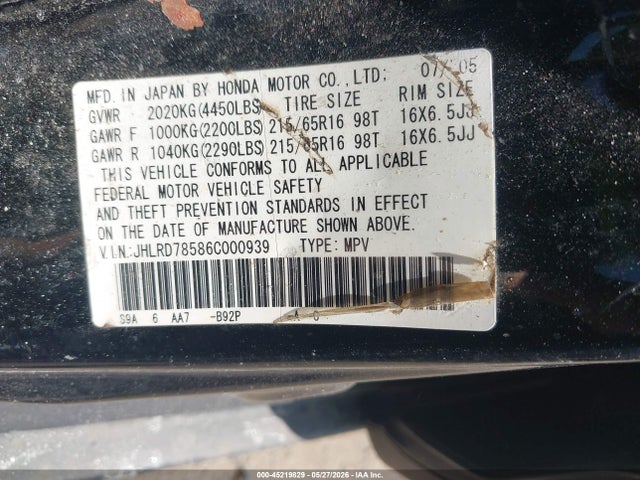 Honda CR-V Lx