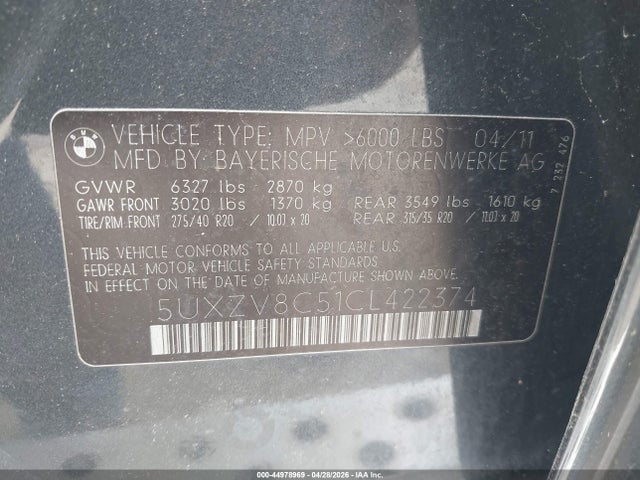 BMW X Series Xdrive50i