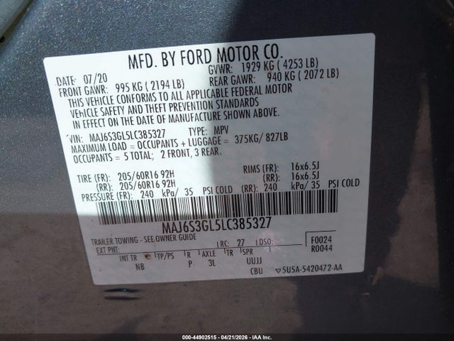 Ford EcoSport Se