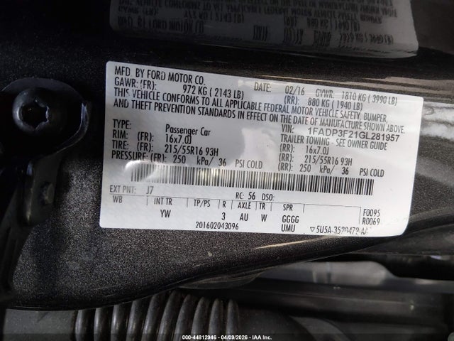 Ford Focus Se