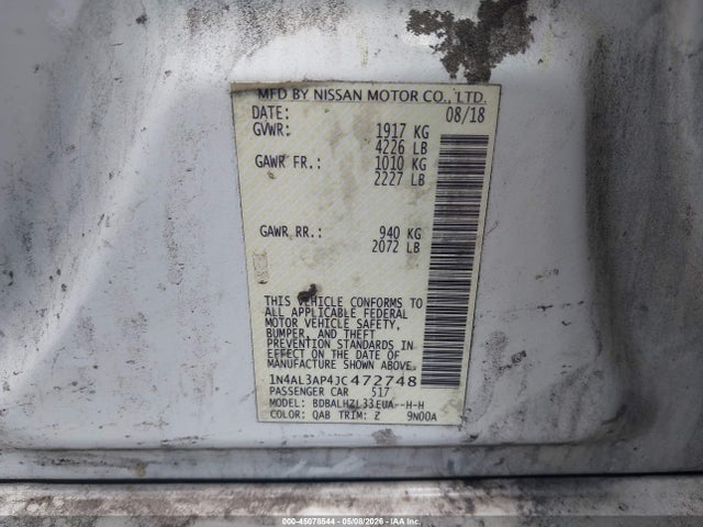 Nissan Altima 2.5 Sr