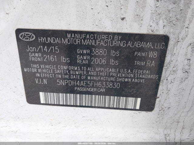 Hyundai ELANTRA Se