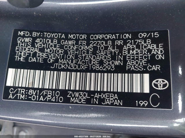 Toyota Prius Two