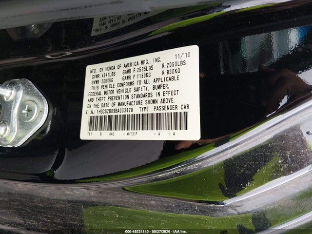 Honda Accord 3.5 Ex-l