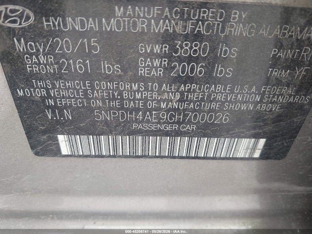 Hyundai ELANTRA Se