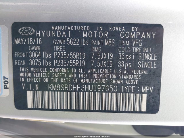 Hyundai SANTA FE Limited Ultimate