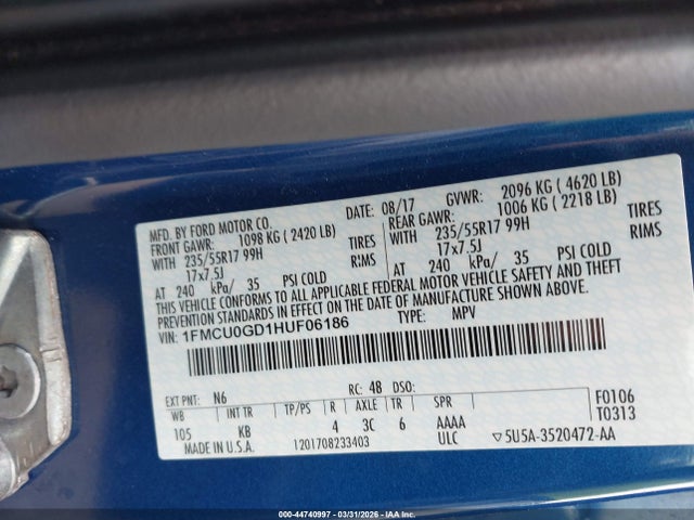 Ford Escape Se