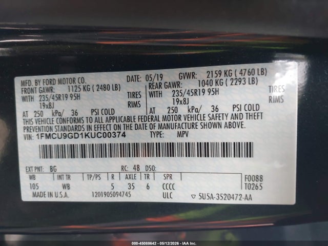 Ford Escape Se