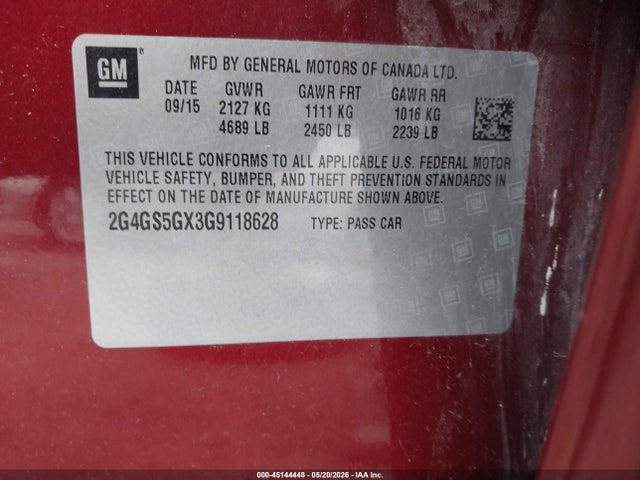 Buick Regal Turbo Premium Ii