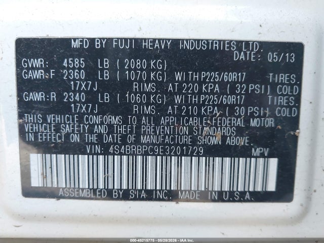 Subaru Outback 2.5i Limited
