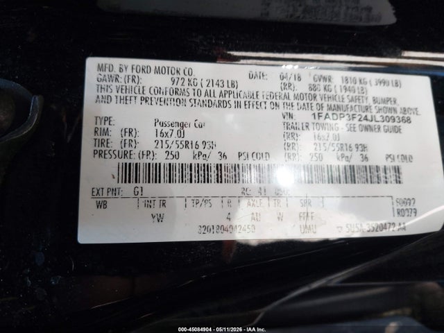 Ford Focus Se