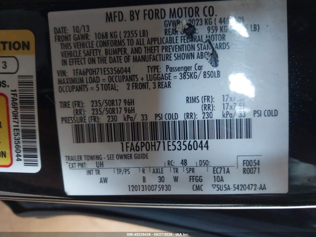 Ford Fusion Se