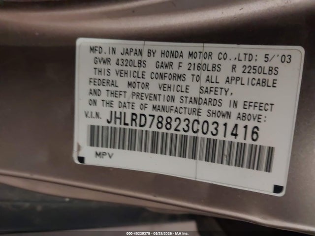 Honda CR-V Ex