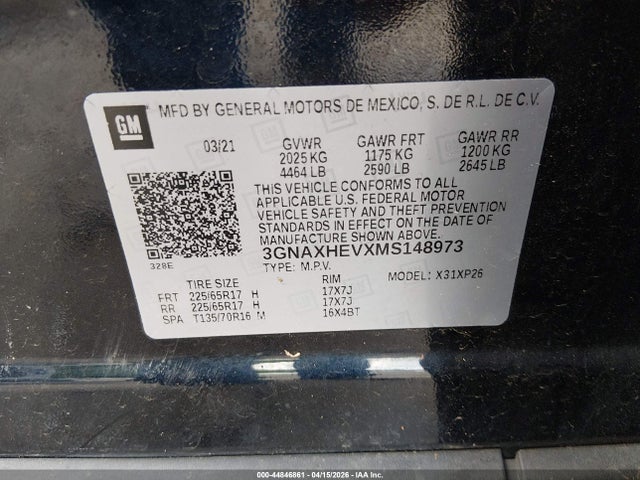 Chevrolet Equinox Fwd Ls