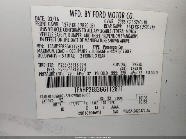 Ford Taurus Sel
