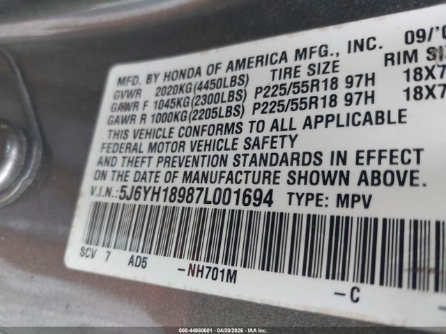 Honda Element Sc