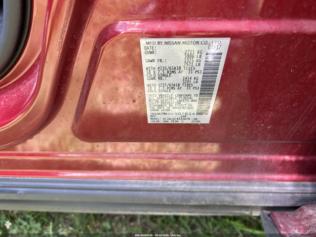 Nissan Pathfinder Sl