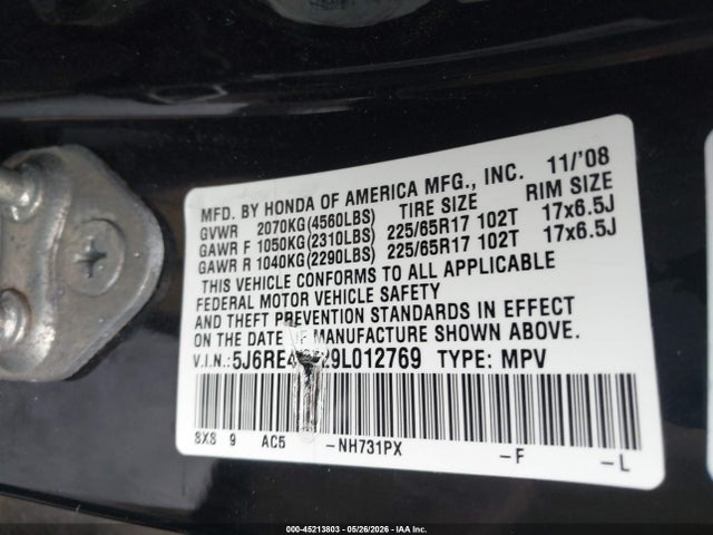 Honda CR-V Ex-l