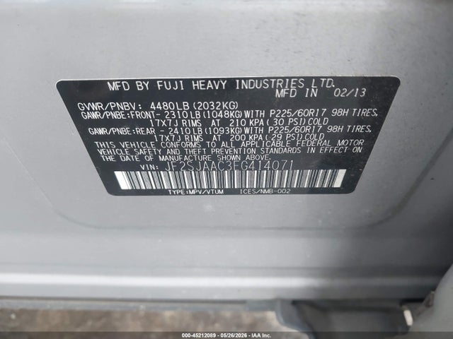 Subaru Forester 2.5i
