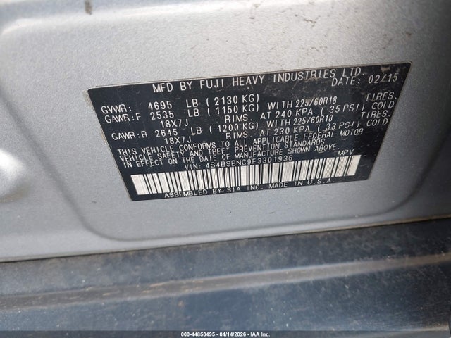 Subaru Outback 2.5i Limited
