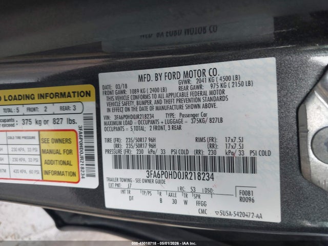 Ford Fusion Se