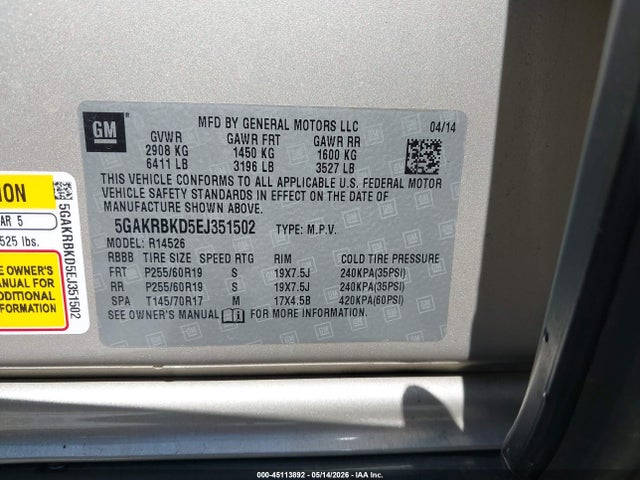 Buick Enclave Leather