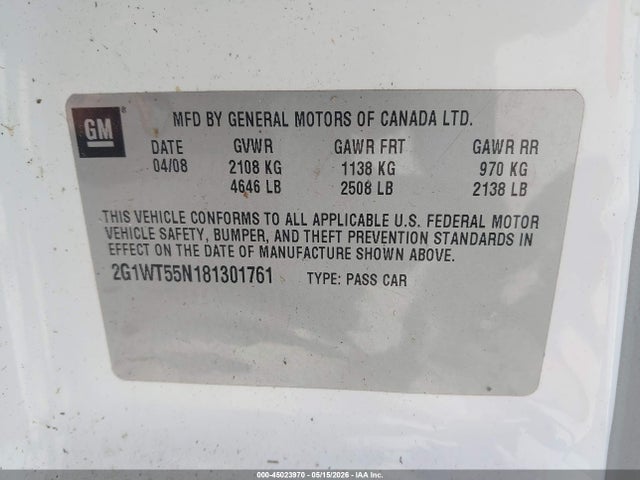 Chevrolet Impala Lt