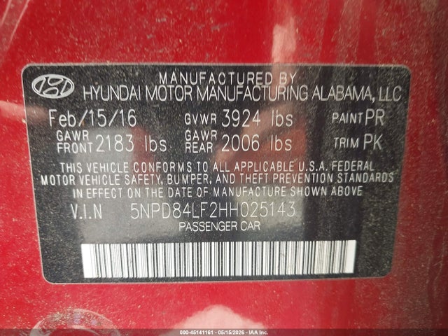 Hyundai ELANTRA Se