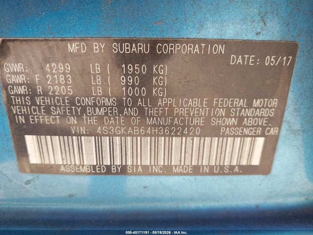 Subaru Impreza 2.0i Premium