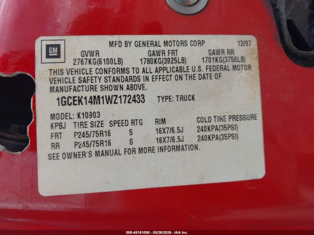 Chevrolet K1500 Fleetside