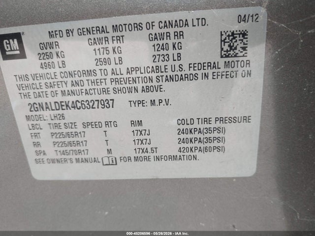 Chevrolet Equinox 1lt