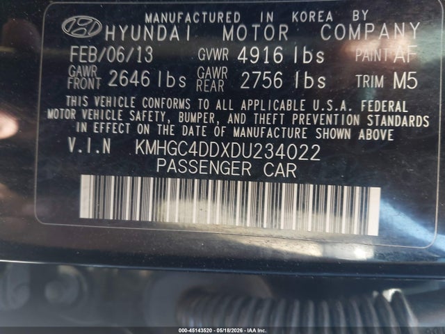 Hyundai Genesis 3.8